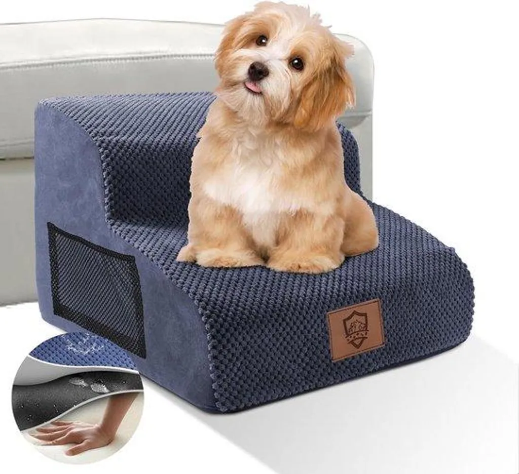 Aider votre animal avec cet escalier 2 marches et marchepied pour chien