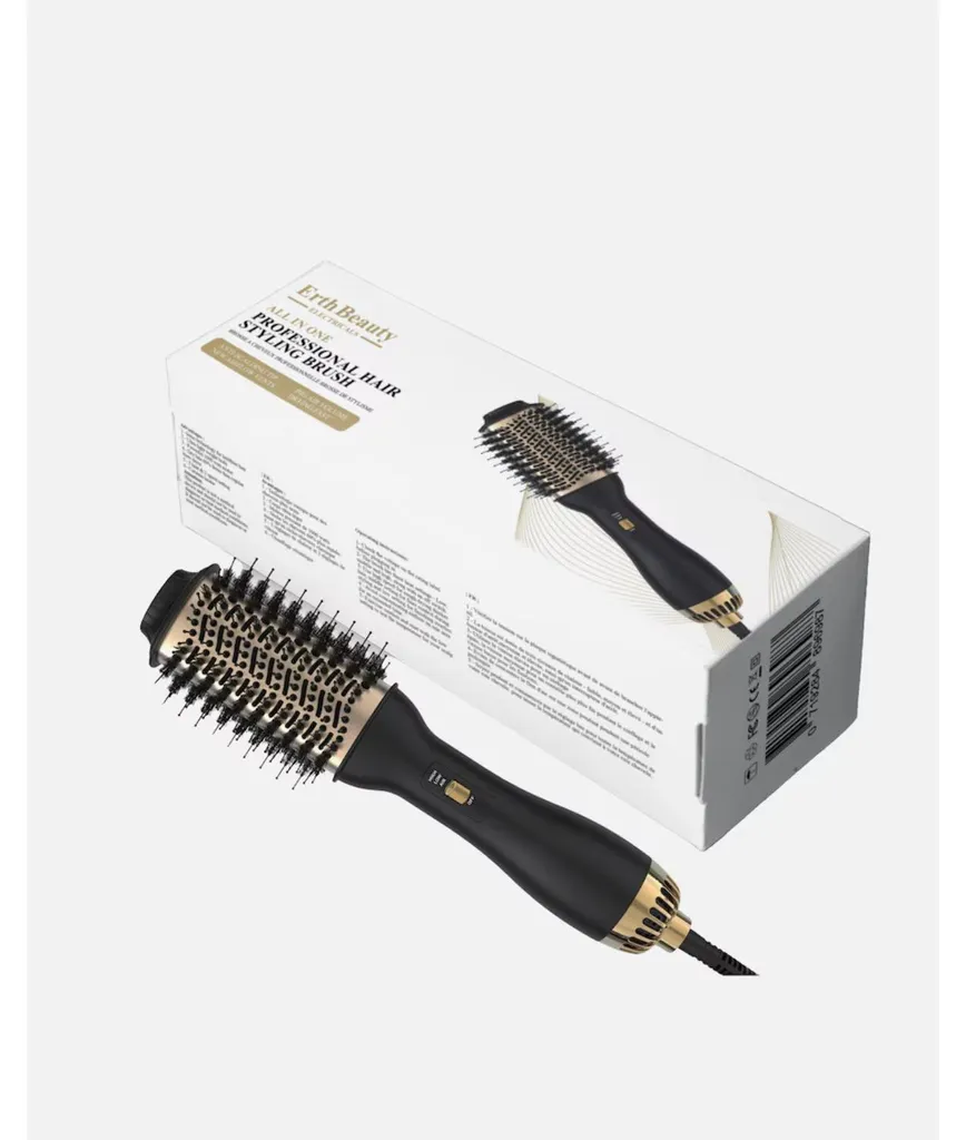 Brosse à Cheveux Professionnelle ERTH Beauty Idéale pour Coiffage Quotidien