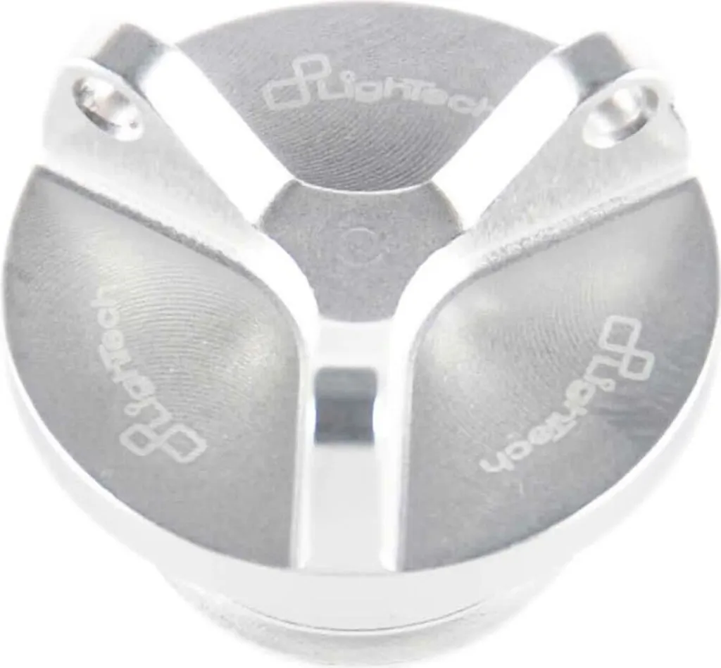 Bouchon Huile Lightech M24x3 Alu CNC pour KTM Duke 890 R Haute Qualité