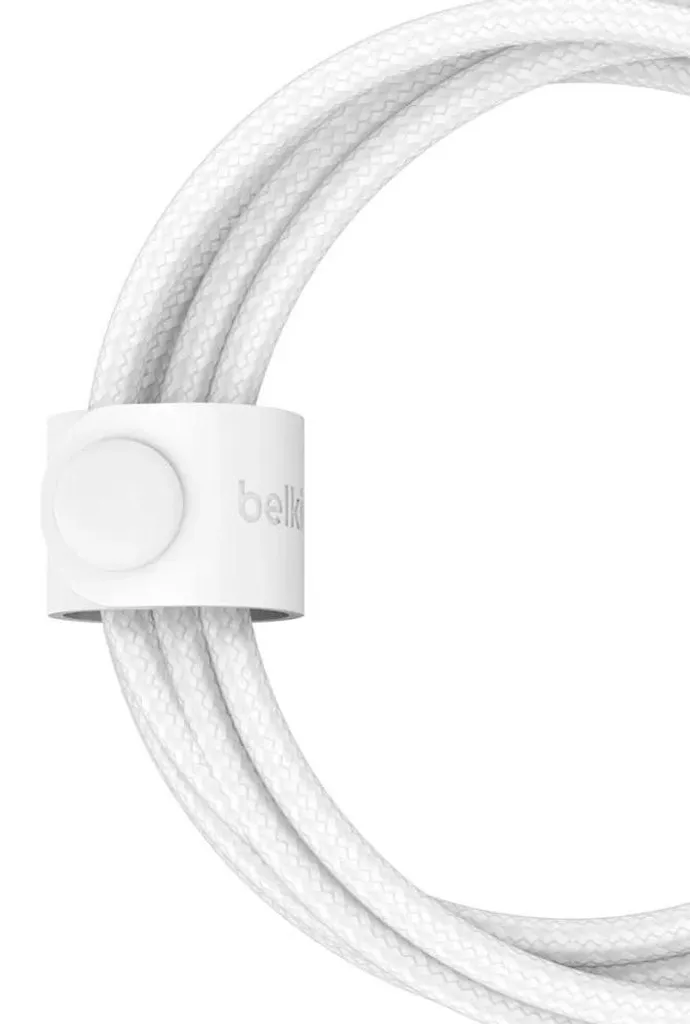 Câble Belkin BoostCharge Pro USB-C vers Lightning et USB-C Blanc 1,5m - 17