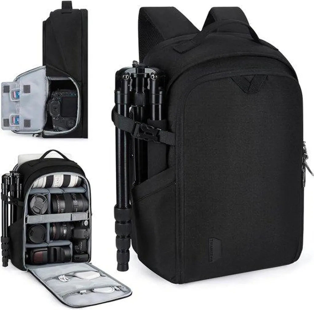 Housse de protection étanche noire pour boîtier reflex numérique