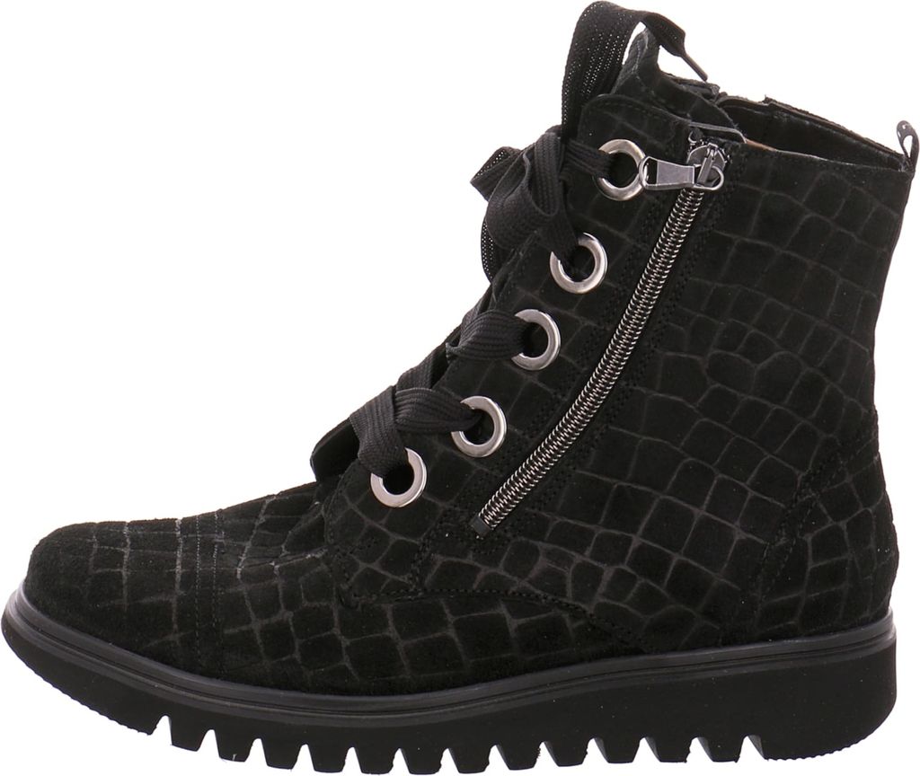 Waldläufer Komfort Stiefeletten Habea Damen 31313833363734 Schwarz 38 EU
