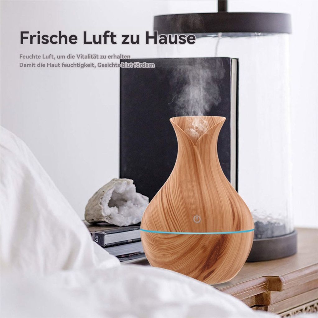Luftbefeuchter, Diffuser, Aroma, Ultraschall-Vergeber, Produktbild 7