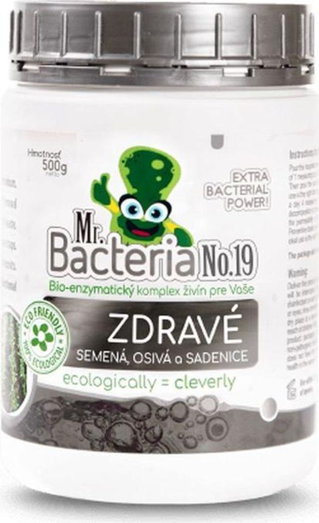 Aktivator Mr.Bacteria No.19, Nährstoffe für gesundes Saatgut und Setzlinge, 500g