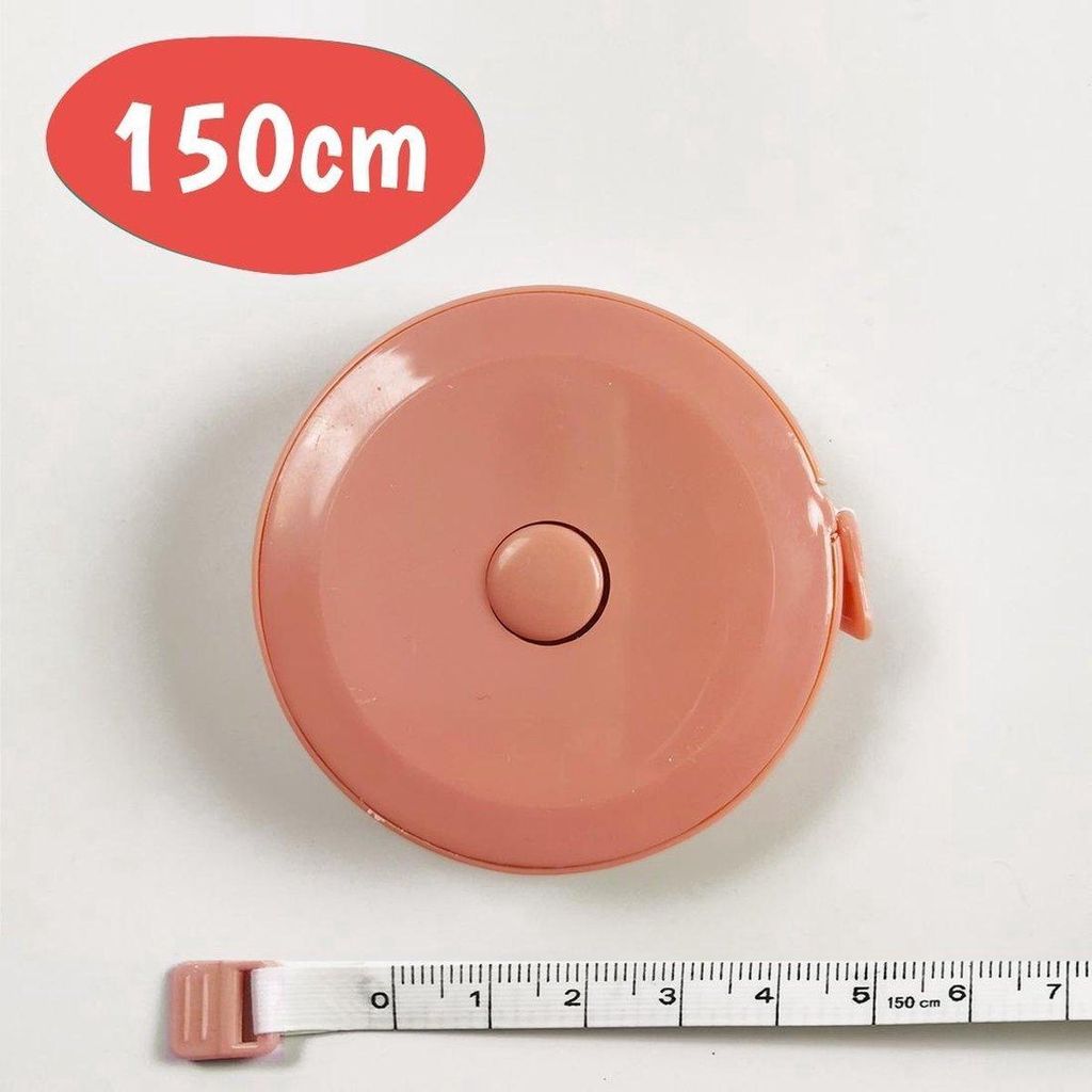 Metro flessibile – 150 cm – Rosa – Metro per cucito, Immagine del prodotto 