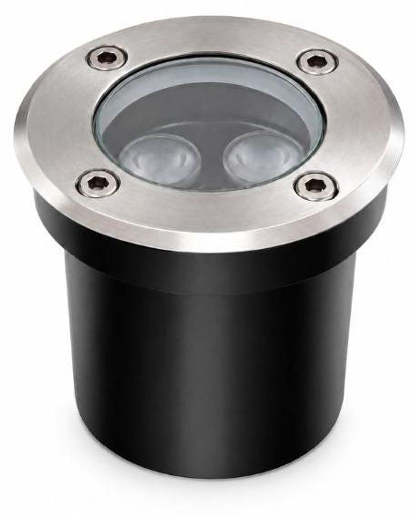 LED-Außen-Einbaustrahler IP67 24 V Boden 3 W 45° – Warmweiß 2300 K – 3500 K