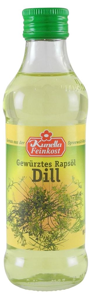 Kunella Gewürztes Rapsöl Dill (100 ml) Produktbild 
