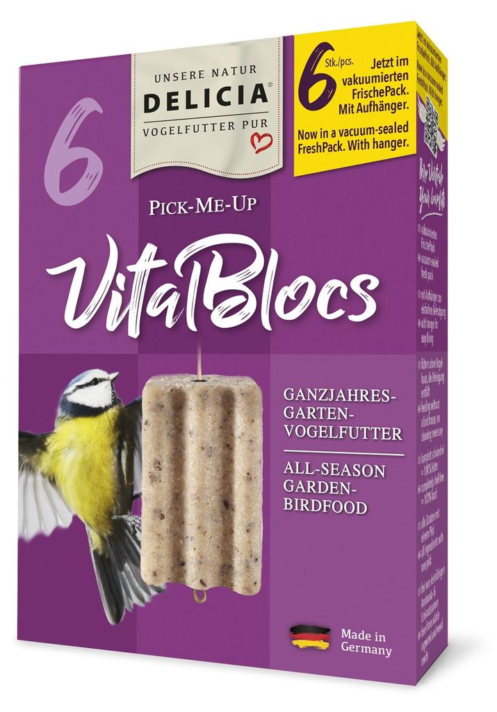 DELICIA Pick-Me-Up VitaBloc 12 Kartons mit je 6 Stück = 72 Produktbild 