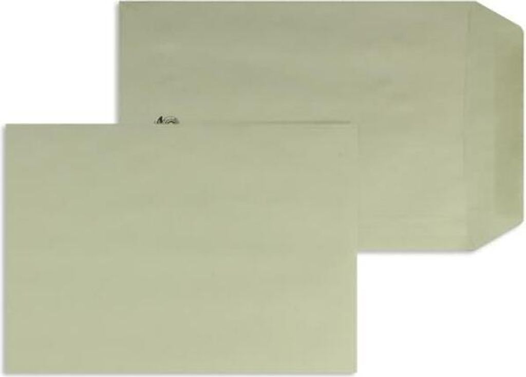 Versandtaschen C5 80g/qm gummiert VE=500 Stück grau