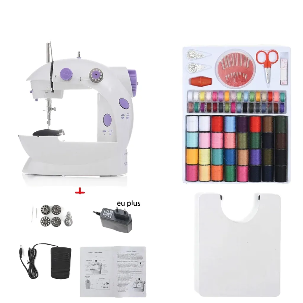 Machine à coudre rose nomade pour réparer vos vêtements facilement