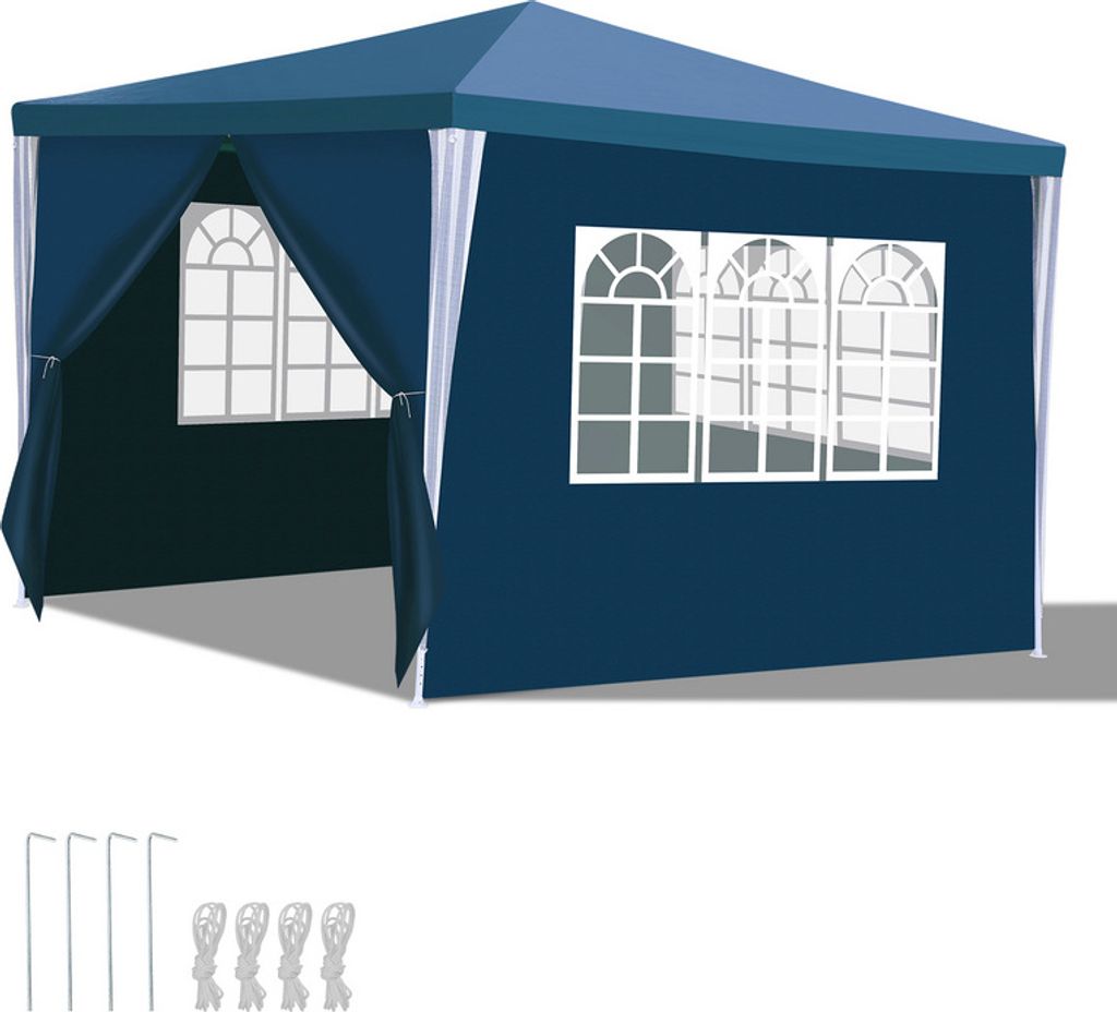 Fiqops Pavillon Pavillons & Partyzelte 3x3m Kaufland.de