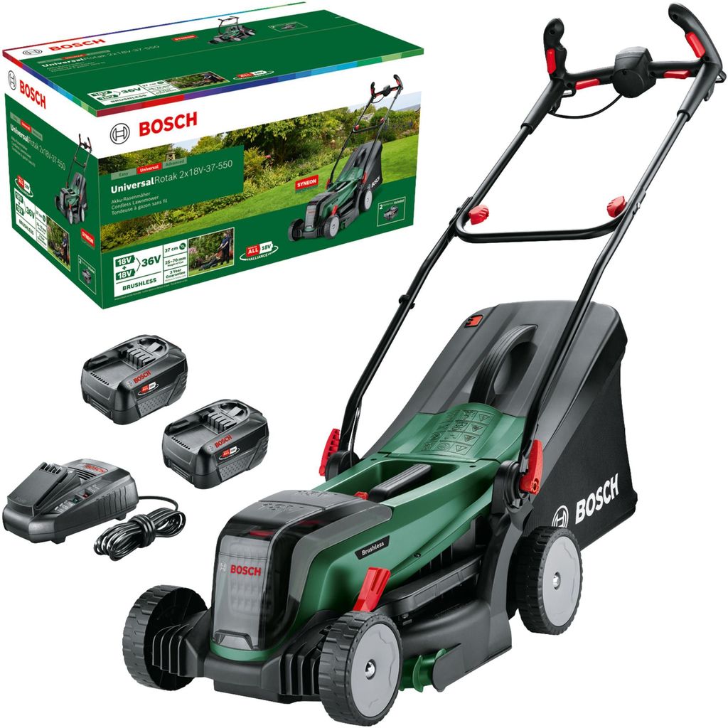 Bosch UniversalRotak 18V-37-550 Akku-Rasenmäher Obrázok produktu 