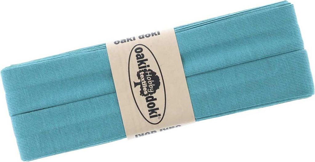 Schrägband Jersey 3m Breite 20mm Oaki Doki Tricot de Luxe Einfassband elastisch