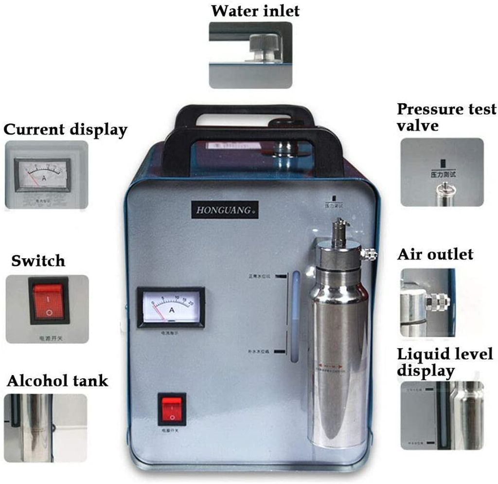 Acryl Welder Maschine Sauerstoff Wasserstoff Wasser Schweißer Flamme Polierer