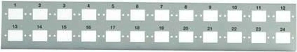 Carte de distribution 12 ports SC-Duplex haute densité modèle H02025A0114