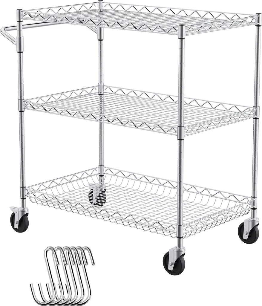 Carrello di Servizio Acciaio 290kg - SucceBuy per Ristoranti e Hotel