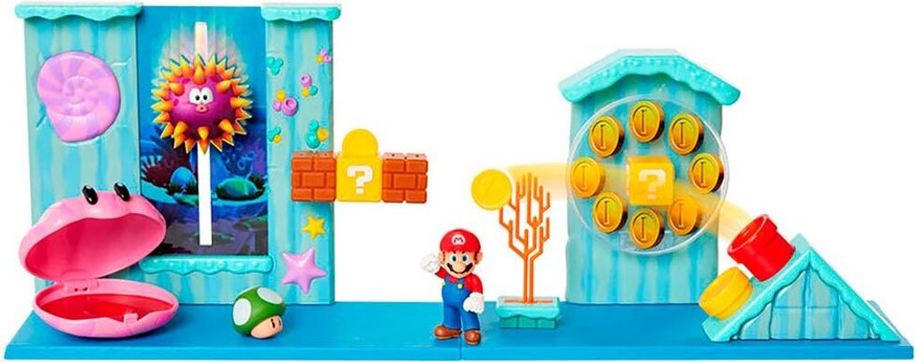 World of Nintendo Super Mario Deluxe Spielset Unterwasserwelt