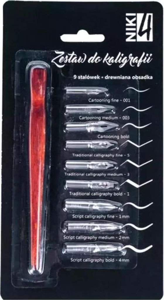 Kalligrafie-Set 9+1 Koh-i-noor