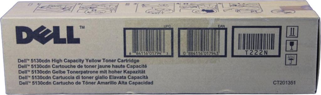 Dell Tonerkartusche T222N Gelb für Dell 5130cdn Color Laser Printer