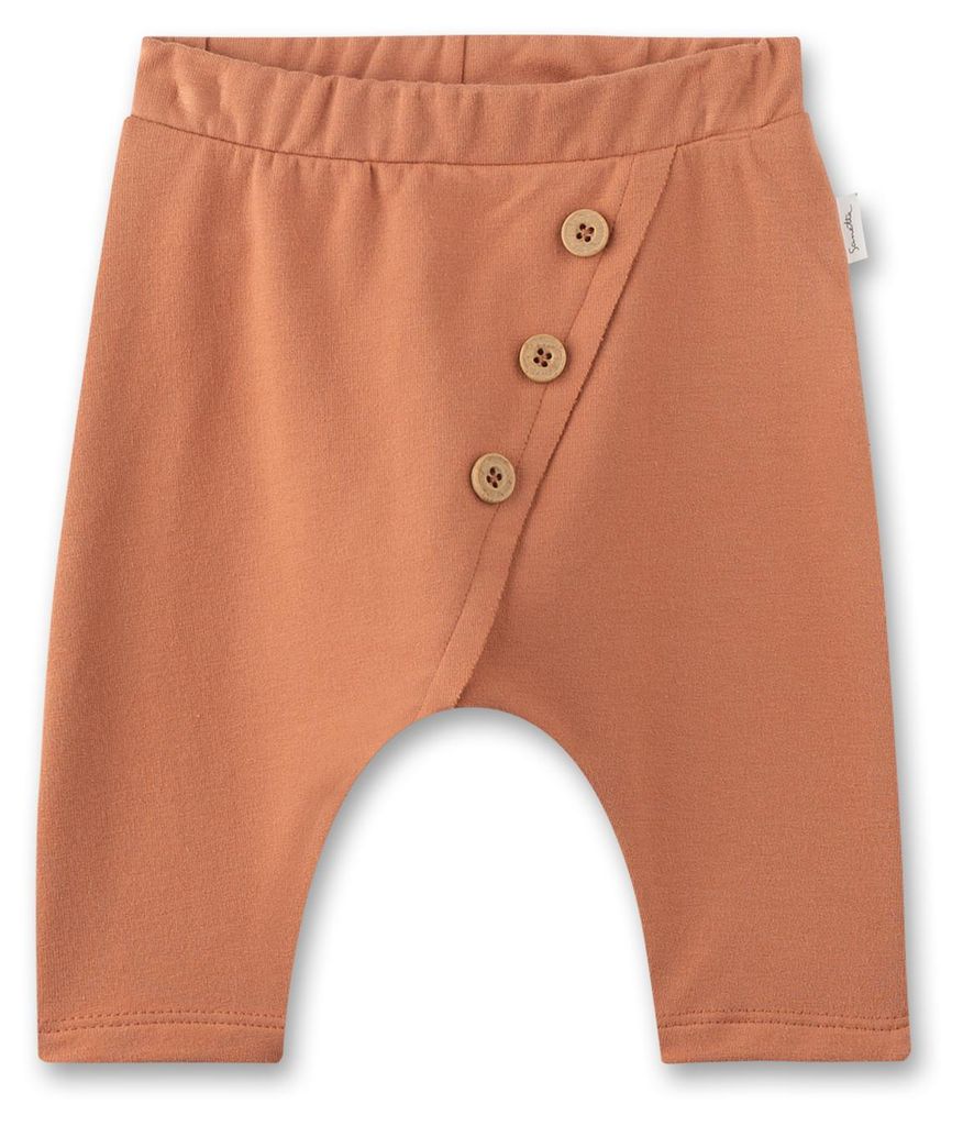 Sanetta Pure Baby-Sweathose braun 62