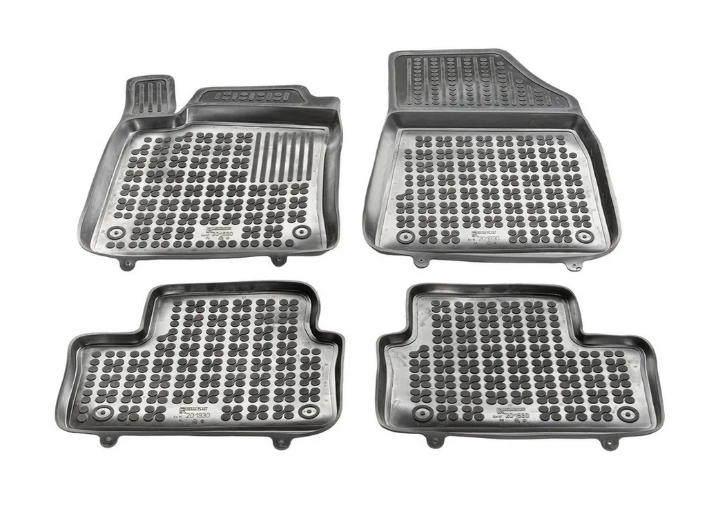 Accessori Interni Renault Clio 2020- | Tappetini in Gomma Premium