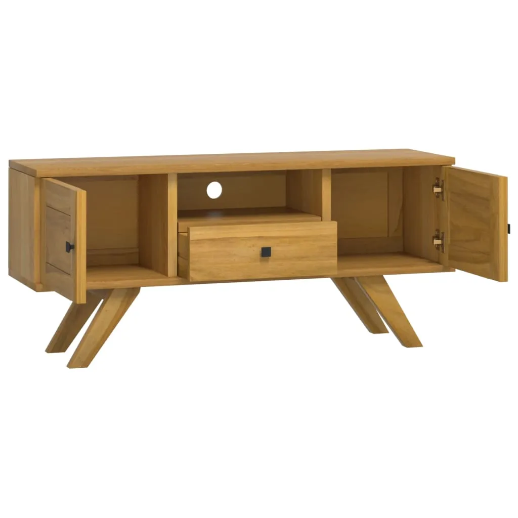 Meuble TV en teck massif vidaXL table basse robuste et durable