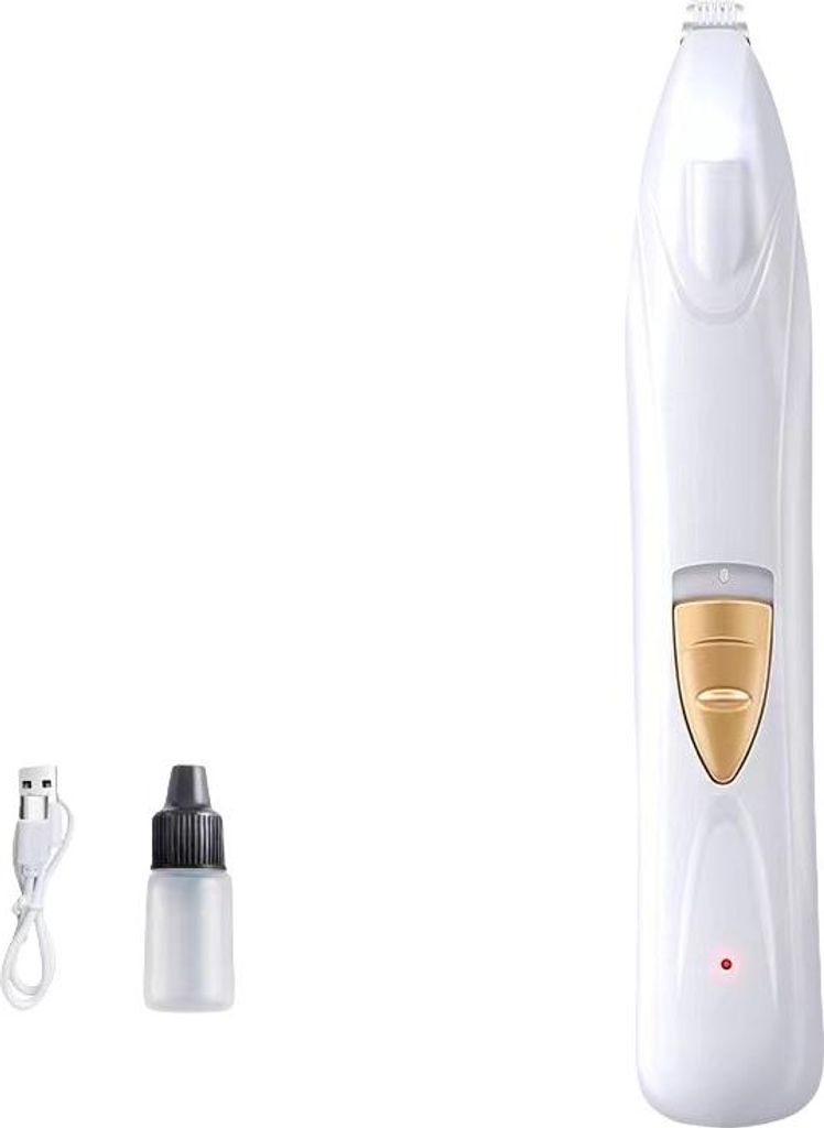 INF LED Licht Tierpfoten-Trimmer Weiß