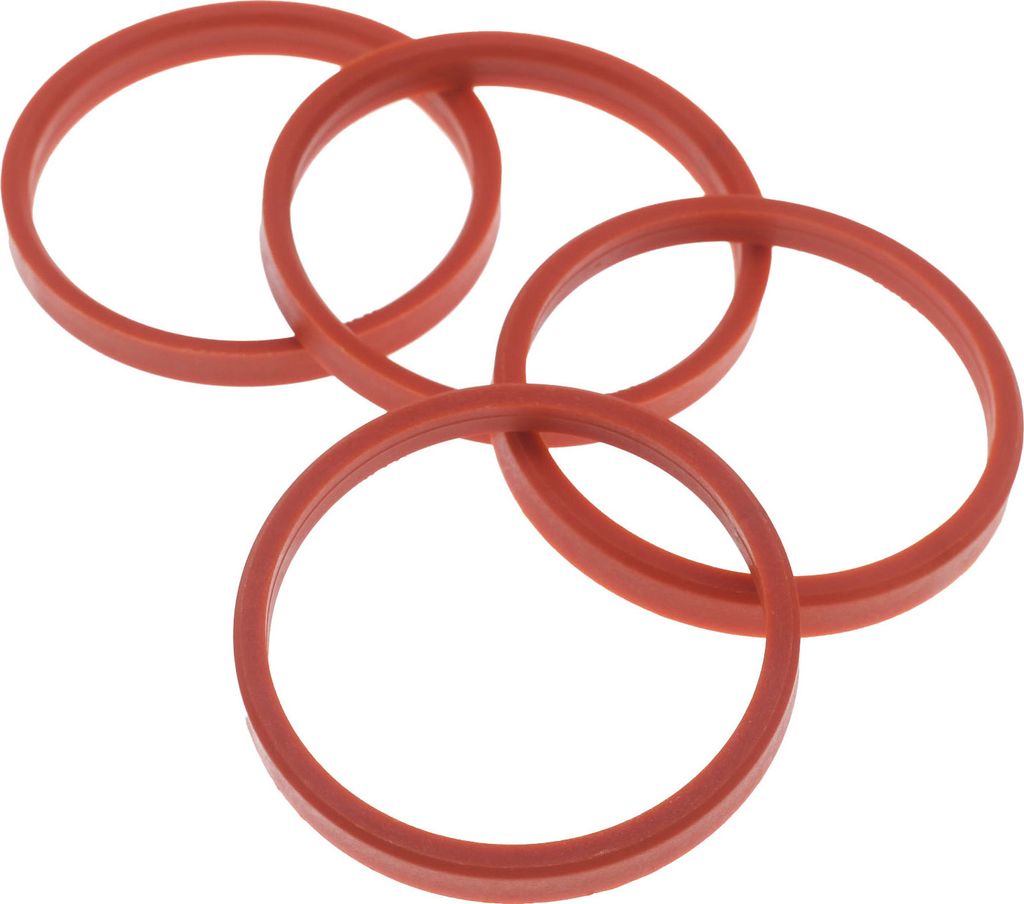 4x Zentrierringe 72,0 x 63,4 mm Rot Felgen Ringe Germany