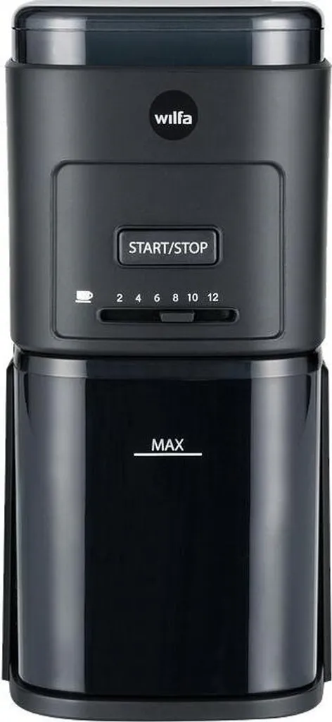 Moulin à café Wilfa Daily CG2G-260 noir : idéal pour cafetières à filtre