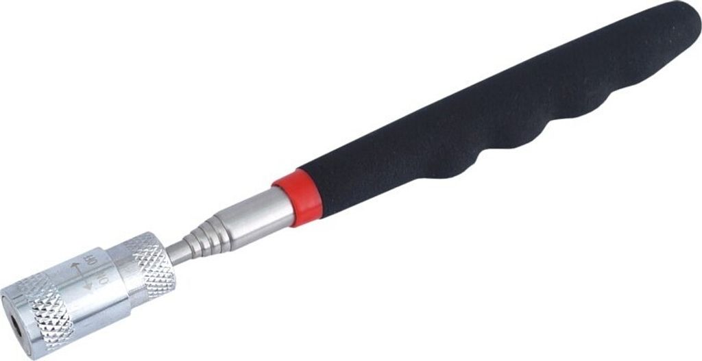 Magnetgreifer, Teleskop 19,5-81 cm, LED-Taschenlampe, Tragfähigkeit 2,2 kg