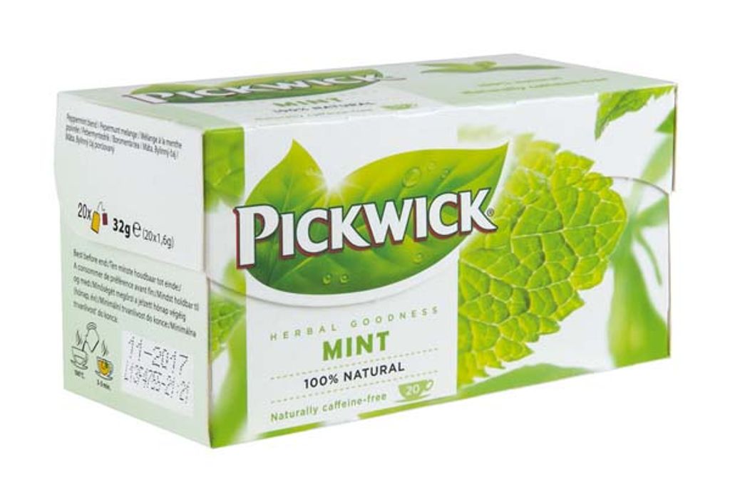 Pickwick Kräutertee Minze 20 Teebeutel à 1,5 g Produktbild 