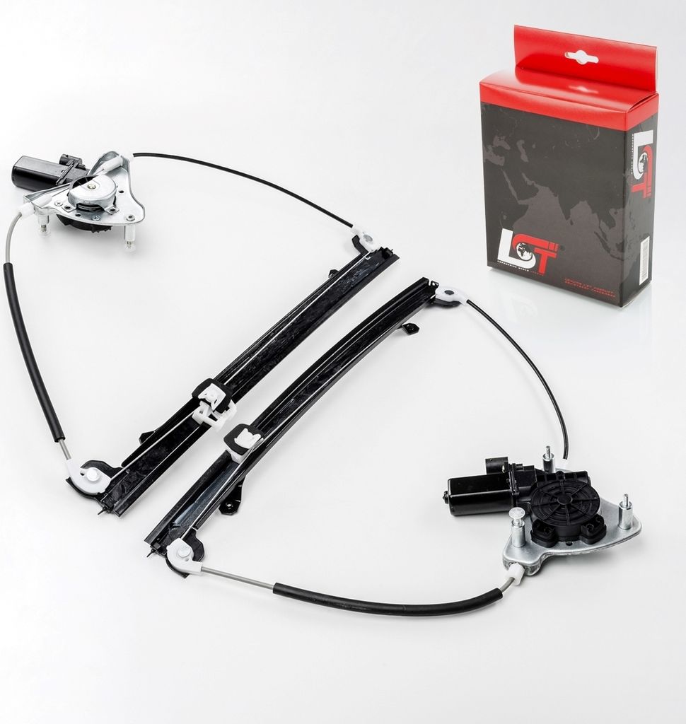 2x Fensterheber mit Motor vorne links rechts für RENAULT THALIA CLIO II 4 Türer
