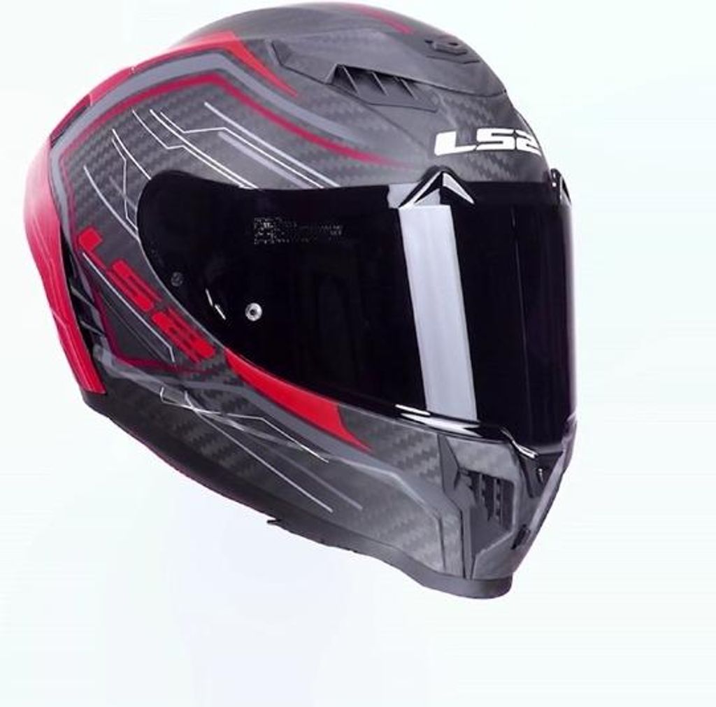 LS2 Integralhelm FF807 Dragon Subic Schwarz Rot M