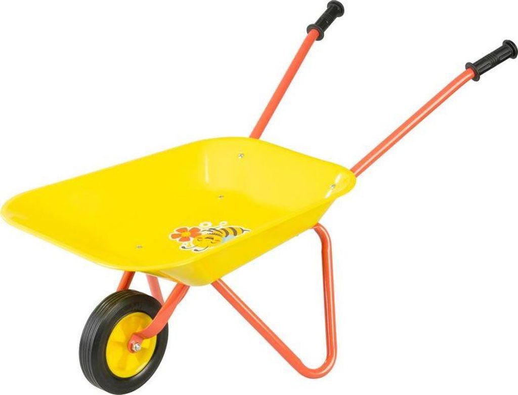 Brouette Strend Pro, 76x38x43 cm, pour enfants, jaune, bac Image du produit 