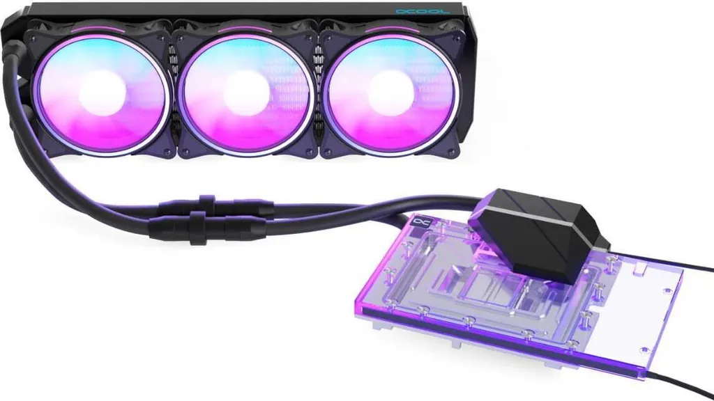 Refroidisseur CPU silencieux Alphacool Hachoir à glace 2 AIO noir