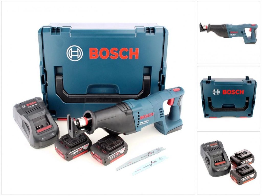 Bosch GSA 18 V-LI Professional 18 V Akku Säbelsäge + L-Boxx Produktbild 