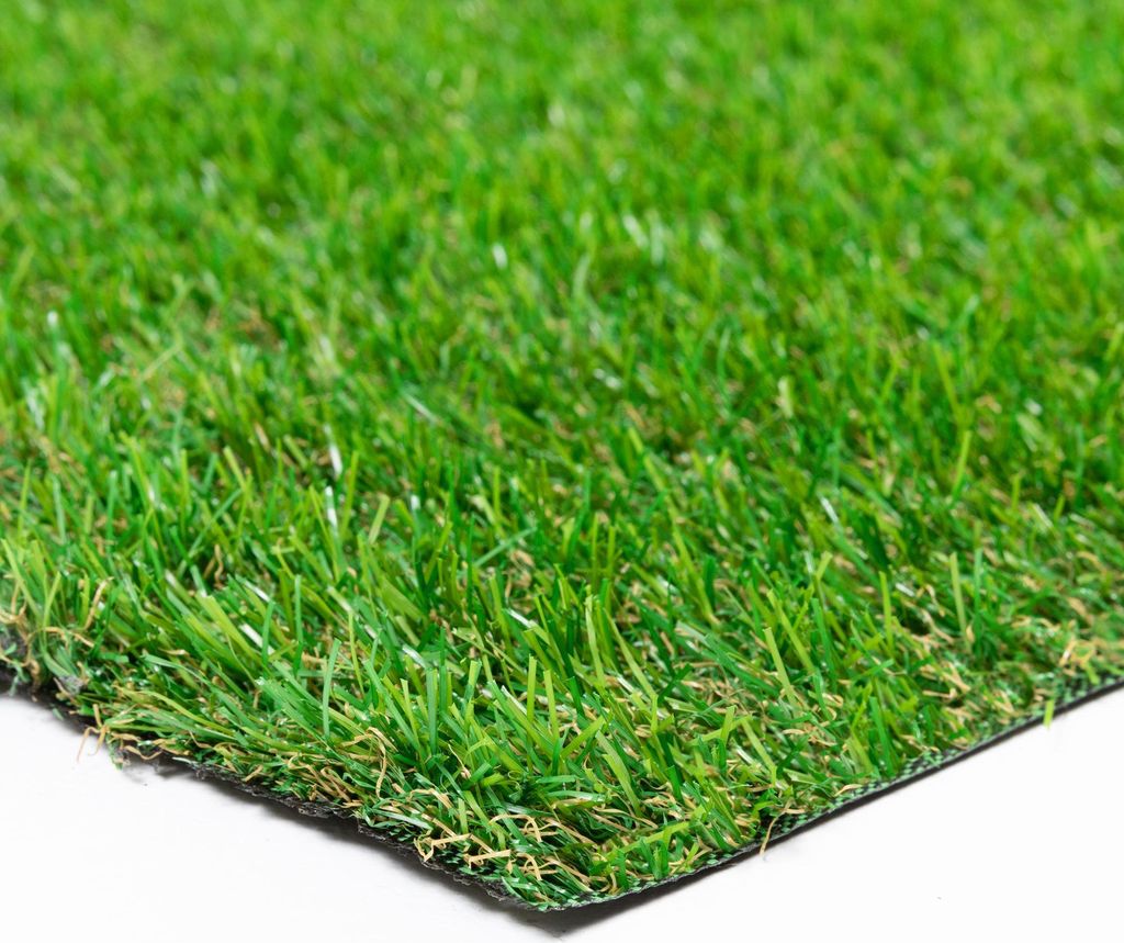 Steffensmeier Kunstrasen Wimbledon | +UV- beständigkeit hoch+ | Smart | Outdoor | Meterware | Rasenteppich | wasserdurchlässig | Grün, Größe: ...