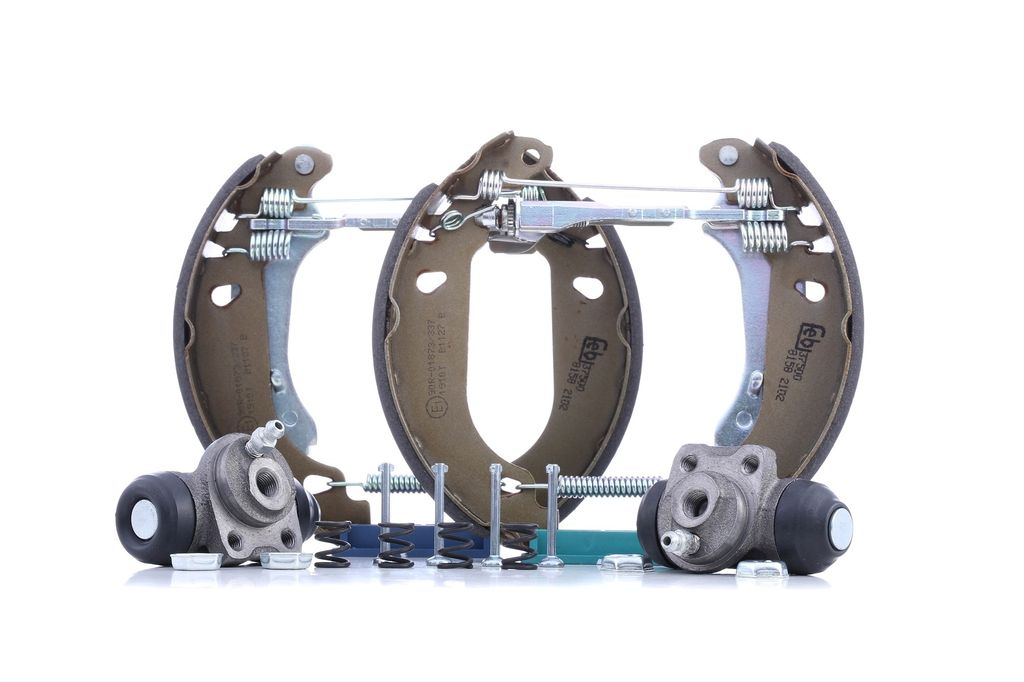 Febi Bremsbackensatz Trommelbremsen Set Hinten passend für PEUGEOT 206 Schrägheck (2A/C) 37500