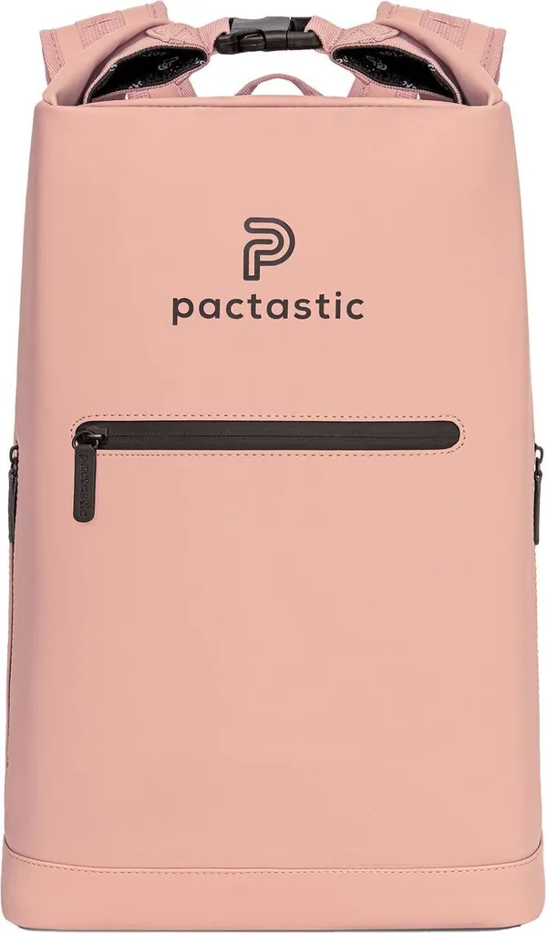 Zaino Rolltop Pactastic Urban Rose 27L Impermeabile: Zaino City Laptop