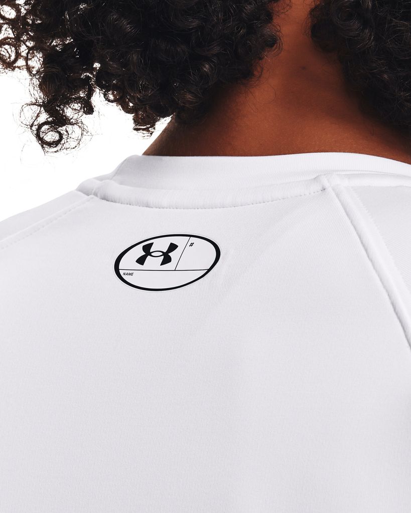 Under Armour Ua Cg Authentics Crew - biela, Veľkosť:M Obrázok produktu 2