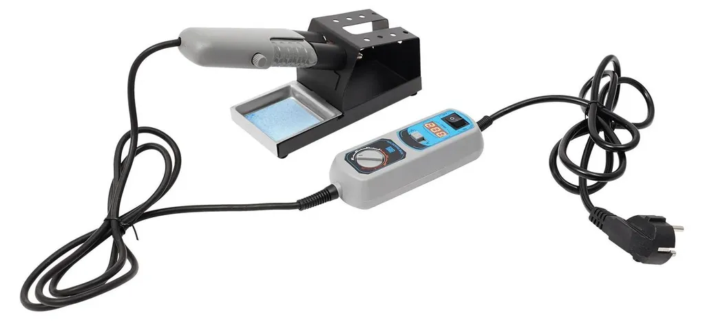 Poste à souder électronique avec écran LCD et double résistance 44W