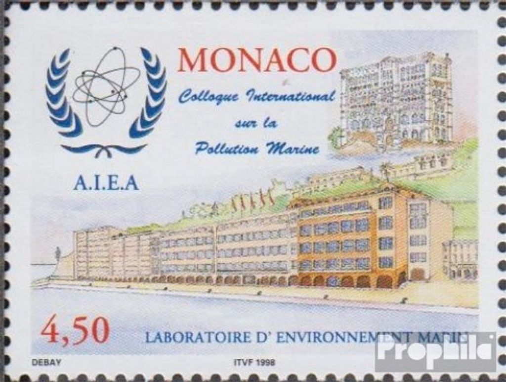 Briefmarken Monaco 1998 Mi 2421 (kompl.Ausg.) postfrisch AIEA