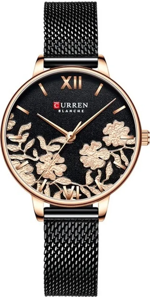CURREN Flowers Nero KP6209: L'Orologio Donna che Incanta al Primo Sguardo