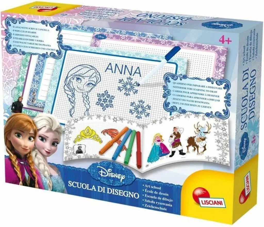 Dessins à Colorier Disney Frozen Bloc Anti-Ennui pour Voyage et Maison