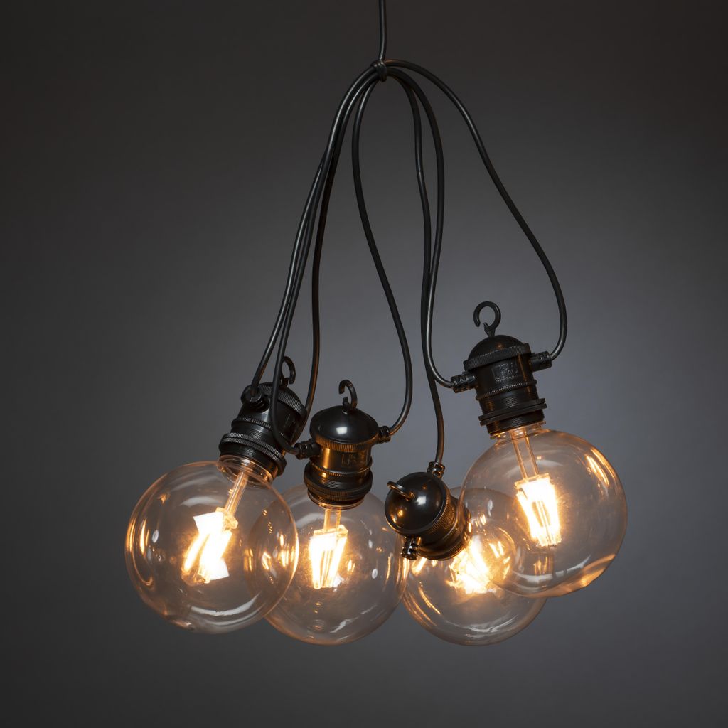 Konstsmide - Fata a globo LED per feste, design retrò, 10 Immagine del prodotto 
