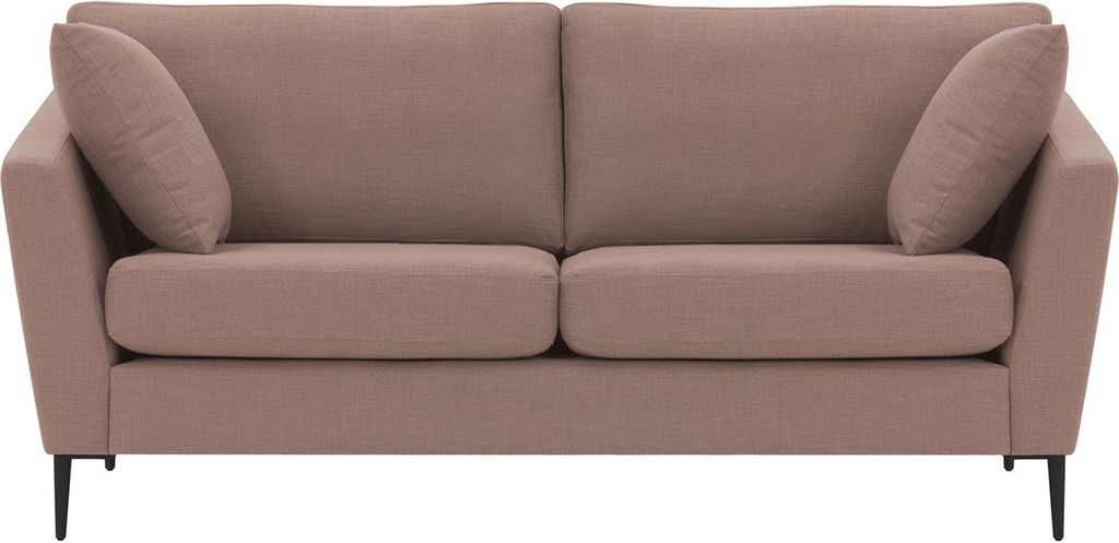 SLF24 - 2,5-Sitzer-Sofa Imani - puderrosa- Bergamo 78