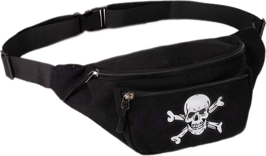 Bauchtasche Pirat schwarz Produktbild 