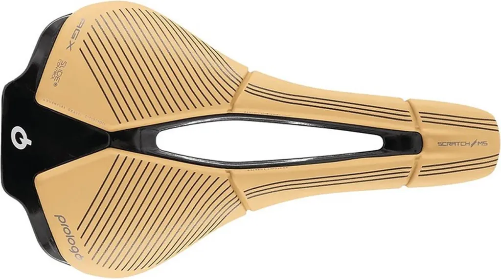 Selle Prologo Scratch M5 PAS AGX Marron avec Technologie Ergonomique