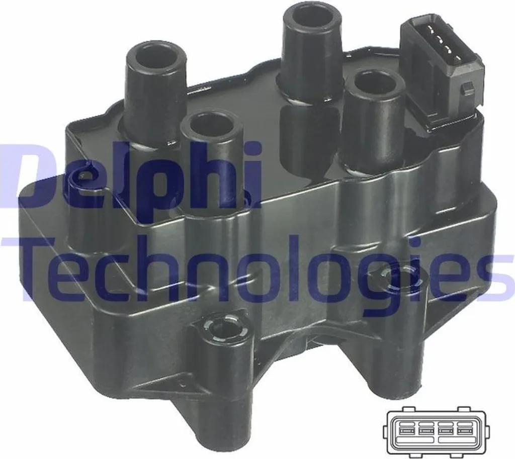 Bobine d'allumage Delphi GN10488-12B1 haute précision pour moteur PSA