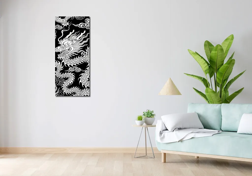 Tableau Panoramique Orient 40x100 cm - Décoration Murale Ethnique